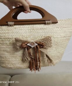 Coffin artisanal en fibres naturelles