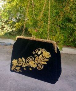 SAC DE SOIRÉE "JARDIN D'OR"