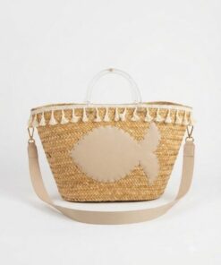 Sac Panier Artisanal en Osier "Esprit Marin"