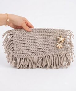 Pochette Macramé Femme Bohème Chic