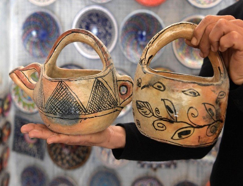 Objets décoratifs artisanaux tunisiens faits main