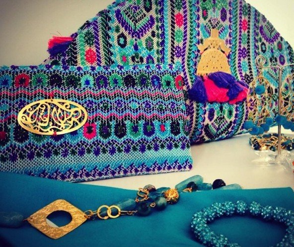 Accessoires et créations textiles artisanales tunisiennes