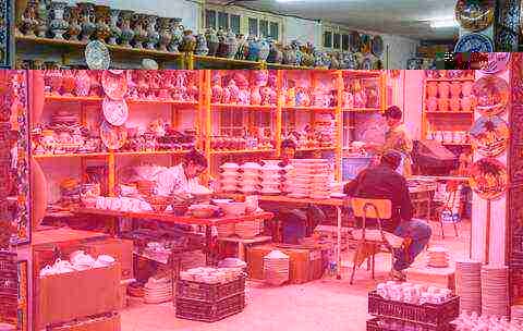 Céramique artisanale de Nabeul